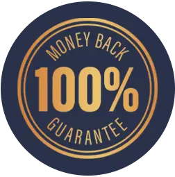 Manufacturer's 60-day money-back guarantee seal